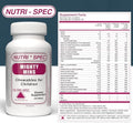 NutriSpec MightyMins Multivitamin for Kids with Iron in Chewable Form for Children from 6 Months Through Adolescence Easier to Absorb Gentle On Digestion 240 Wafers