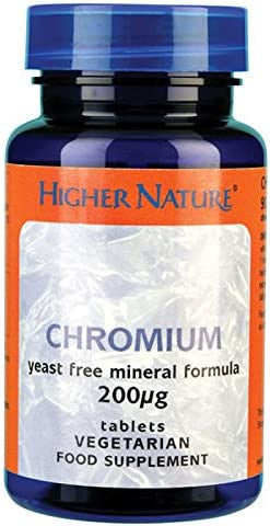 (3 Pack) - Higher Nature - Chromium 200ug | 90's | 3 Pack Bundle