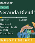 Starbucks K-Cup Coffee Pods, Starbucks Blonde Roast Hot or Iced Coffee, Decaf Veranda Blend, 60 Keurig Pods ÃƒÂ¢Ã¢â€šÂ¬Ã¢â‚¬Â¹