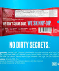 SkinnyDipped Dark Chocolate Peppermint Covered Almonds, Healthy Snack, Plant Protein, Gluten Free, 1.2 Ounce (Pack of 15)