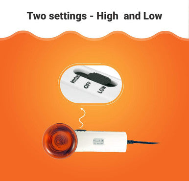 M Pain Management Technologies Red Light Therapy Infrared Heating Wand By Theralamp Handheld Heat Lamp Includes Replacement Bulb Provides Muscle Pain Relief And Increased Blood Circulation