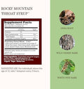 Herbs Etc. Rocky Mountain Throat Syrup Cough Syrup for Soothing Throat Care