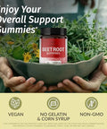 Herbamama Beet Root And Ashwagandha Kit - Bundle Of 12000 Mg Beet Root With Black Pepper & 2000 Mg Ashwagandha Root Gummies - Vegan Gelatin- Non-Gmo