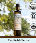 Sky Organics - Organic Extra Virgin Olive Oil, 16.9 fl oz - Cold Pressed & Unfiltered - Bright, Fresh, Authentic Flavor - Sourced from Farmers in Greece - 100% Pure - Kosher - Natural, Vegan, & Soy Free