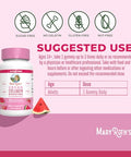 Maryruth'S Maryruth Organics Vegan Collagen For Women & Men Collagen Boosting Gummies Skin Care Lysine Vitamin C Vitamin A Amla Supplement For Hair & Skin Vegan Non-Gmo Gluten Free 90 Servings
