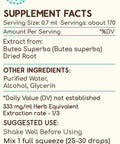 HerbEra Butea Superba Tincture A120 (2pcs) Alcohol Extract, Wildcrafted Butea Superba (Butea Superba) Dried Root (2x4 fl oz)