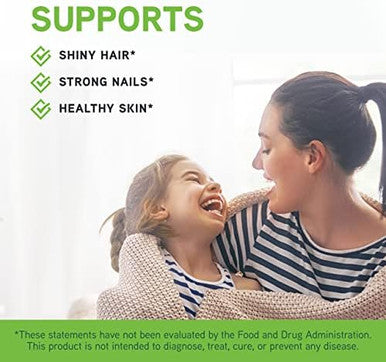 Davinci Labs Hair Skin & Nails Helps Support Shiny Hair Strong Nails & Healthy Skin With Collagen Biotin Hyaluronic Acid & More 60 Capsules (30 Servings)