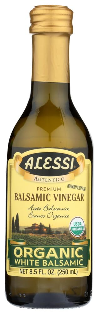 Alessi White Balsamic Vinegar, 8.5 Ounce (Pack of 3)