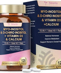 Totaria Myo-Inositol & D-Chiro Inositol Supplement For Women, Ideal 40:1 Ratio, W/Berberine, Multivitamin, Dim, Calcium, 2050 Mg Inositol For Hormone Balance, Ovarian Function, Overall Health, 120 Ct.