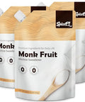 SPICEEL Monk Fruit & Allulose Sweetener, Erythritol-Free (3-Pack) | Zero Calorie Sugar Substitute for Baking, Coffee, Tea | Keto, Vegan, Gluten-Free | 1lb Each