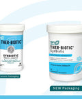 Klaire Labs Ther-Biotic Synbiotic Probiotic & A Prebiotic - Digestive Health & Immune Support - Lactobacillus & Bifidobacterium Strains - Low-Fodmap Probiotic Supplement For Men & Women (60 Capsules)