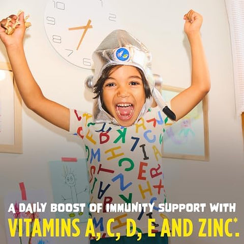 Flintstones Gummies Kids Vitamins with Immunity Support* Kids and Toddler Multivitamin with Vitamin C Vitamin D B12 Zinc and more Orange 150ct