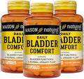 Mason Natural Daily Bladder Comfort 30Day Supply With Calcium Pumpkin Seed And Soy Germ To Support Normal Bladder Function 60 Capsules (Pack Of 3)