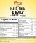 Sundance Hair Skin & Nails Vitamins 5000Mcg 60 Coated Caplets With Biotin And Collagen Nongmo & Gluten Supplement