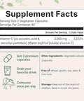 Micro Ingredients Pure Vitamin C 2000Mg 240 Veggie Capsules Highly Bioavailable Fat & Water Soluble Forms Max Potency Antioxidant & Immune Support Supplement Easily Absorbed Non-Gmo Filler Free