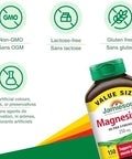 Jamieson Magnesium 250 Mg 150 Caplets Value Size