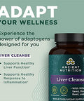 Ancient Nutrition Liver Detox Supplement Ancient Herbals Liver Cleanse With Milk Thistle 60 Count 1300Mg