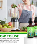 Organic Mullein Liquid Drops With Chlorophyll For Lung Detox Plus Irish Sea Moss, Spirulina, Licorice, Tart Cherry, Lobelia, Motherwort, And Elderberry For Men Women Health Supplement Vitamin