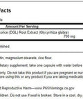 Swanson High Potency DGL (Licorice) - Herbal Supplement Promoting Digestive Health '&' GI Tract Support - Natural Stomach Soother Made with Licorice Root Extract - (90 Capsules 750mg Each) 2 Pack