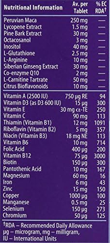 Vitabiotics Wellman Conception 30 Tablets By Vitabiotic