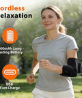 Gvmsor Cordless Elbow Massager For Pain ReliefTennis Elbow Massager For Tendonitis And Tennis Elbow Rechargeable Arm Heating Pad With Massage