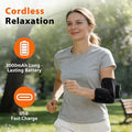 Gvmsor Cordless Elbow Massager For Pain ReliefTennis Elbow Massager For Tendonitis And Tennis Elbow Rechargeable Arm Heating Pad With Massage