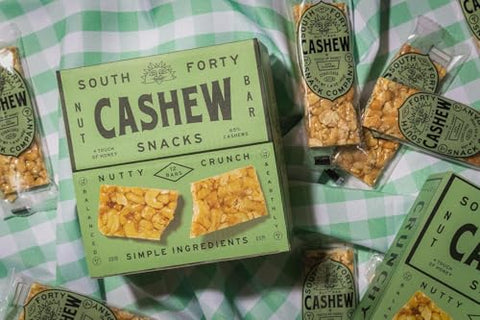 South 40 Snacks Cashew Nut Bar, 1.4 OZ
