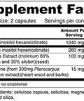 Lipid Helper NonFlush Niacin 520 mg Pterostilbene Milk Thistle 90 Capsules