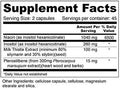 Lipid Helper NonFlush Niacin 520 mg Pterostilbene Milk Thistle 90 Capsules