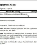 Swanson Amino Acid Maximum Strength Arginine Akg Nitric Oxide Enhancer 1000 Milligrams 90 Capsules