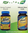 Nature'S Way Alive Men'S Complete Daily Multivitamin, Supports Energy Metabolism & Muscle Function, With B-Vitamins, Gluten Free, 130 Tablets (Packaging May Vary)