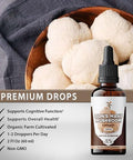 Smshealthproducts.Com Lion'S Mane Mushroom Drops Supplement Lions Mane Tincture Natural Immune Support 2 Fl Oz