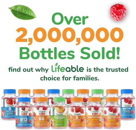 Lifeable Vitamin C Gummies for Adults 750mg Great Tasting Orange Flavor VIT C Vegan Non GMO Vitamin C Chewable for Immune Support 90 Gummies