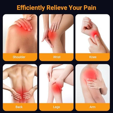 Comfytemp 4 Outputs Tens Unit For Sciatica Cover Multiple Parts Fsa Hsa Eligible Rechargeable Ems&Massage Tens Unit Muscle Stimulator For Pain Relief With 24 Modes And Diy For Back Shoulder Neck