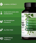 Emerald Labs Deep Immune Health - Immune Support Supplement With Maitake Gold Mushrooms, Meriva Turmeric & Astragalus Extract - 60 Vegetable Capsules (30-Day Supply)