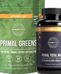 Primal Harvest Primal Total Male+ & Primal Greens Men'S Multivitamin And Nutritional Supplement With Ginseng Vitamins D And B Zinc Probiotics And More Gluten And Dairy