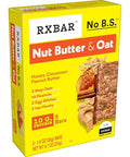 RXBAR Nut Butter and Oat Protein Bars, Protein Snacks, Honey Cinnamon Peanut Butter (6 Boxes, 30 Bars)