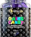Alpha Lion Gains Candy Pills That Support Weight Loss Energy Supplements 100% Natural Extract Calorie Burning Regulates Healthy Metabolism 60 Capsules (Fat Loss Caloriburn)