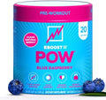 Eboost Pow Natural Pre Workout Powder " 20 Servings Tropical Punch A Pre Workout Supplement For Performance Joint Mobility Support Energy Focus Men & Women Nongmo Gluten No Creatine