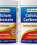 Best Naturals Calcium Carbonate Powder 1 Pound Food Grade (16 Oz (Pack Of 1))
