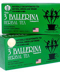 3 Ballerina Herbal Tea Drink Extra Strength Herbal, 18 Count (Pack of 2)