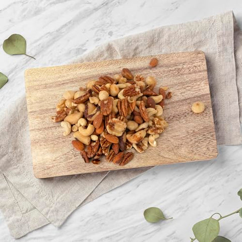 JaybeeÃƒÂ¢Ã¢â€šÂ¬Ã¢â€žÂ¢s Raw Deluxe Mixed Nuts Unsalted 3 Pound ÃƒÂ¢Ã¢â€šÂ¬Ã¢â‚¬Å“ Almonds, Cashews, Pecans, Walnuts, Brazil Nuts & Macadamias ÃƒÂ¢Ã¢â€šÂ¬Ã¢â‚¬Å“ Natural Fresh Variety in Resealable Bulk Bag