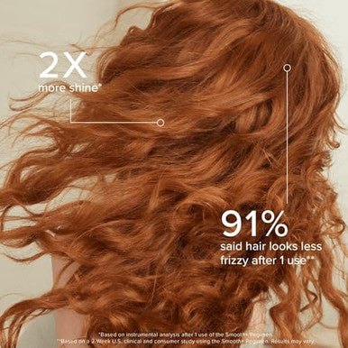 Rodan + Fields Smooth+ Shampoo 8 Fl Oz Sulfate Shampoo Safe For Color Treated Hair Anti Frizz & Scalp Health Infused With Amino Acids & Rambutan Seeds Water Lily & Sandalwood Scent