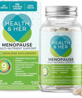 Health & Her Menopause Supplements For Women Multinutrient Support Menopause Vitamins For Energy Bones Muscles Skin & Hair Vegan Gluten Non Gmo (60Ct 1 Month)