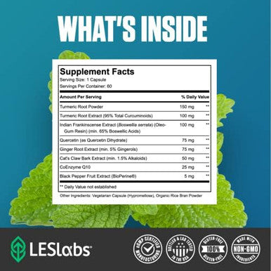 Les Labs Inflammatory Health 60 Capsules