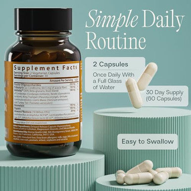Bioma Probiotics For Digestive Health 10 Billion Cfu 60 Capsules