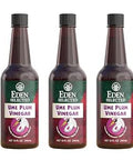 Eden Ume Plum Vinegar, Traditionally Made in Japan, No Chemical Additives, 10 oz Amber Glass Bottle (3-Pack)