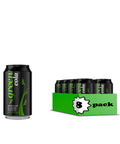 Green Cola Sugar Zero Calories Naturally Sweetened with 100% Stevia Leaf Extract Carbonated Soda 100% Cola Taste 12 Fl Oz each can Pack of 8