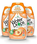 SweetLeaf Water Drops Peach Mango Water Enhancer Sugar Free Sweet Leaf Stevia Water Flavoring Drops 1.62 Oz Ea (Pack of 3)