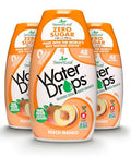 SweetLeaf Water Drops Peach Mango Water Enhancer Sugar Free Sweet Leaf Stevia Water Flavoring Drops 1.62 Oz Ea (Pack of 3)